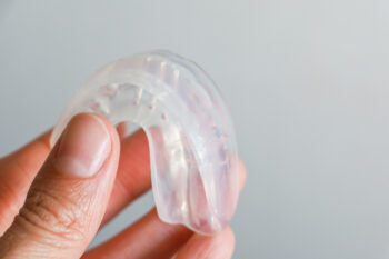 Transparent oral guard